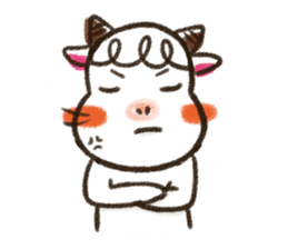 Sheep's painting life sticker #7570806