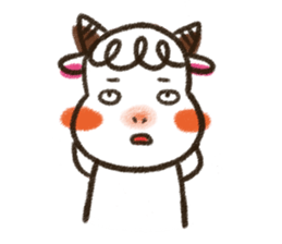 Sheep's painting life sticker #7570807