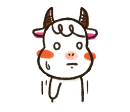 Sheep's painting life sticker #7570808