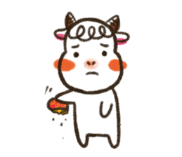 Sheep's painting life sticker #7570819
