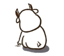 Sheep's painting life sticker #7570826