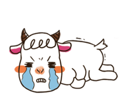 Sheep's painting life sticker #7570843