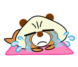 little raccoon sticker #7571327