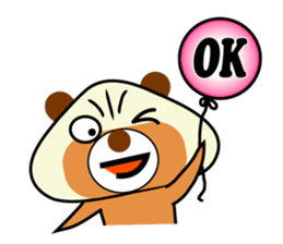 little raccoon sticker #7571329