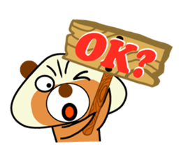 little raccoon sticker #7571330