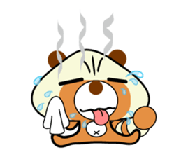 little raccoon sticker #7571337