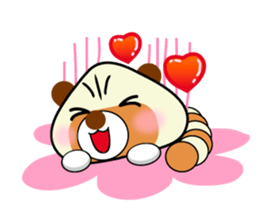 little raccoon sticker #7571340