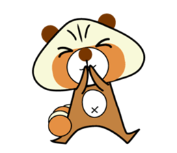 little raccoon sticker #7571348