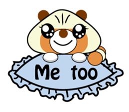 little raccoon sticker #7571350