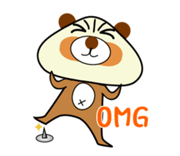 little raccoon sticker #7571351