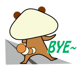 little raccoon sticker #7571354