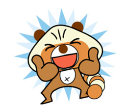 little raccoon sticker #7571355