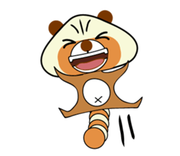 little raccoon sticker #7571356