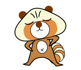 little raccoon sticker #7571357