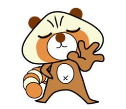 little raccoon sticker #7571360