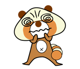 little raccoon sticker #7571362