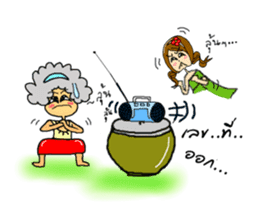 The Thai ghosts sticker #7571783