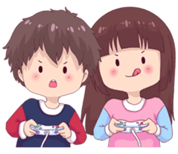 Anna & Mario sticker #7572817