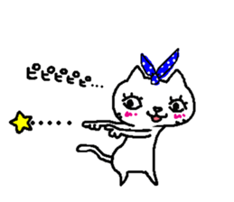 Two cats. sticker #7573196