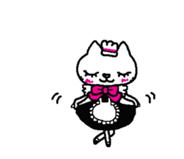 Two cats. sticker #7573198