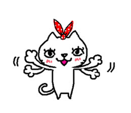 Two cats. sticker #7573218