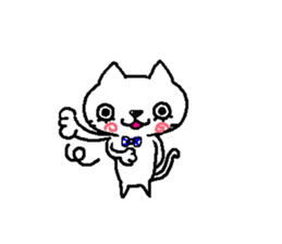 Two cats. sticker #7573219