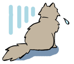 My cat Pel sticker #7573267