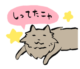 My cat Pel sticker #7573273