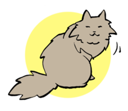 My cat Pel sticker #7573298