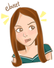 Anais and her Couple sticker #7573787