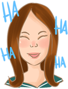 Anais and her Couple sticker #7573798