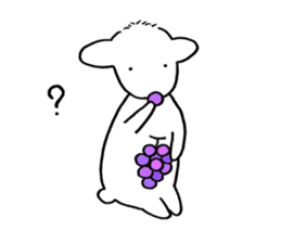 Sheep in The Pasture sticker #7574223