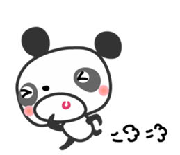 Cuty panda sticker #7574274
