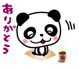Cuty panda sticker #7574279