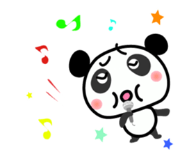 Cuty panda sticker #7574299