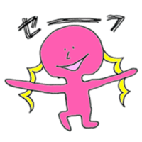 coloful character sticker #7574722