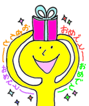 coloful character sticker #7574734