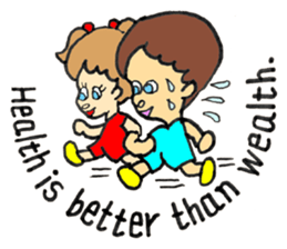 Proverb in English sticker #7574912