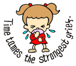 Proverb in English sticker #7574935