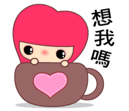 I love Apple Queen sticker #7574955