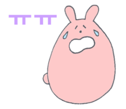 Rabbit 'Pyontaro' ((Korean)) sticker #7575131