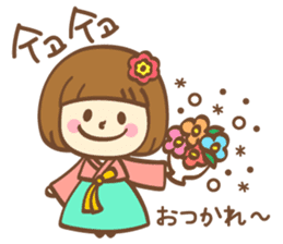 Korean and Japanese cute stickers sticker #7575328