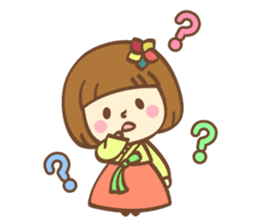 Korean and Japanese cute stickers sticker #7575336
