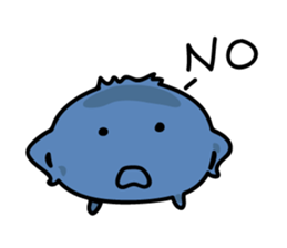 Blueberry Traveller sticker #7575827