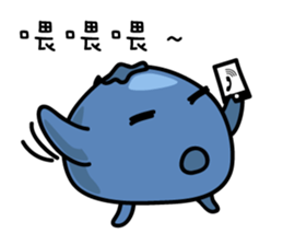 Blueberry Traveller sticker #7575830
