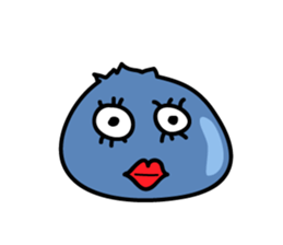 Blueberry Traveller sticker #7575858