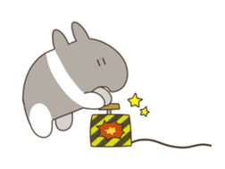 white and black of the Baku. sticker #7576342