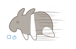 white and black of the Baku. sticker #7576348