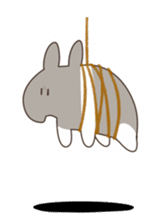 white and black of the Baku. sticker #7576349