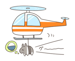 white and black of the Baku. sticker #7576364